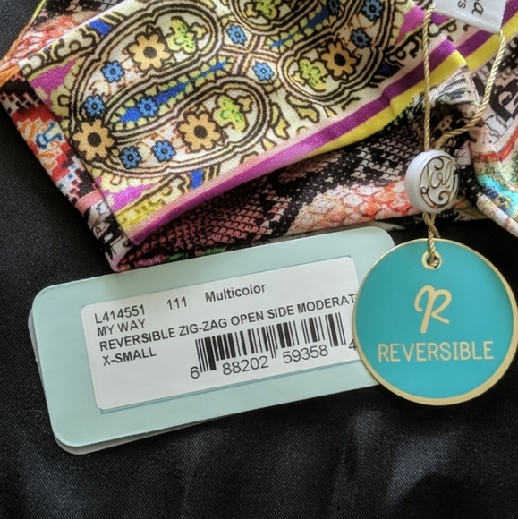 Reversible open side bikini bottom - Picture 5 of 5